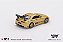 Mini GT Toyota Supra (A80) Top Secrect GT-300 Top Secrect Gold #961 - Imagem 3