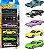 Hot Wheels Pacote com 5 Velozes e Furiosos 2025 (70 Dodge Charger RT, Chevrolet Impala 1966, Porsche 911 Gt3 RS, 68 Plymouth Barracuda Formula S, Nissan Silvia) Multicolorido - Imagem 1