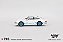 Mini GT Porsche 911 Carrera RS 2.7 Grand Prix White with Blue Livery #715 - Imagem 4