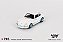 Mini GT Porsche 911 Carrera RS 2.7 Grand Prix White with Blue Livery #715 - Imagem 2
