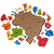 Quebra Cabeça Mapa P - Imagem 2