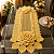 Caminho de Mesa em Crochê Floral Luxo - Imagem 2