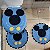 Jogo de Banheiro em Crochê 3 Peças - Coleção Disney - Imagem 2