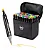 Kit Com 60 Canetas Coloridas Artisticos Permanentes Ponta Dupla - Imagem 1