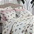 Kit de Cobre Leito Borboletas Rose Matelado Queen 3 peças - Imagem 2
