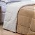 Coberdrom Queen Fleece Com Sherpa Noruega Bege - Imagem 2
