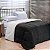 Coberdrom Queen Fleece Com Sherpa Noruega Preto - Imagem 1