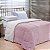 Coberdrom Queen Fleece Com Sherpa Noruega Rosa Velho - Imagem 1