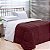 Coberdrom Queen Fleece Com Sherpa Noruega Vinho - Imagem 1