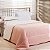 Coberdrom QUEEN Percal 200 Fios Com Sherpa Flupy Rosa - Imagem 1