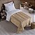 Coberdrom SOLTEIRO Fleece Com Sherpa Noruega Bege - Imagem 1