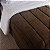 Coberdrom SOLTEIRO Fleece Com Sherpa Noruega Marrom - Imagem 2