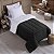 Coberdrom SOLTEIRO Fleece Com Sherpa Noruega Preto - Imagem 1