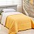 Coberdrom SOLTEIRO Percal 200 Fios Com Sherpa Flupy Amarela - Imagem 1