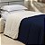 Coberdrom SOLTEIRO Percal 200 Fios Com Sherpa Flupy Marinho - Imagem 3