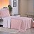 Cobre Leito 2 Peças SOLTEIRO Percal 200 Fios Cristal Cristal Rose - Imagem 1