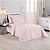 Cobre Leito Premier Solteiro 2 peças algodão Cor Rosa - Imagem 1