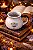 Caneca Caldeirão Bruxa Porcelana Café Criativa - Imagem 1
