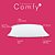 Travesseiro Suporte Alto 70cmx50cm 01 Pç 200 fios Comfy - Imagem 2