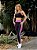 Conjunto Fitness Bulgária Preto e Rosa - Imagem 1