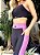 Conjunto Fitness Bulgária Preto e Rosa - Imagem 2