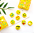 Kit 4 Borrachas Emoji - Imagem 2