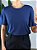 Blusa Fem Malha M/C  Sly032 Marinho - Imagem 1