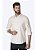 Camisa Masculina M/L 495502 Off White - Imagem 1