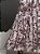 Vestido Tule Longo  G2781 Marrom - Imagem 2