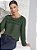 Blusa Feminino Tecido G2824 Verde Militar - Imagem 2
