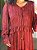 Vestido Longo Lurex 01342633 Vinho - Imagem 2