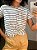 Blusa Feminina Malha M/C  60524 Off White - Imagem 1