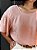 Blusa Fem Tecido M/C  G2723 Rosa - Imagem 2