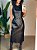 Vestido Cavado Midi G2778 Preto - Imagem 1