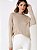 Blusa Feminina  Malha M/L 0127 Bege - Imagem 1