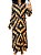 Farm Vestido Longo 325754 Marrom - Imagem 1