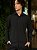 Camisa Masculina Manga Longa Cs24301 Preto - Imagem 4