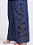 Monnari Calca Feminina Pantalona Bordada  Cjm4819 Indigo - Imagem 3