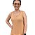 Nice Club Vestido Longo 0702 Bege Escuro - Imagem 1