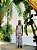 Farm Vestido Midi 345563 Azul Acinzentado - Imagem 1