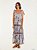 Farm Vestido Midi 345563 Azul Acinzentado - Imagem 2
