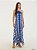Farm Vestido Midi 351765 Azul - Imagem 1