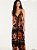 Farm Vestido Midi 346272 Preto - Imagem 1