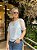 Betelgeuse  Blusa Fem Tecido M/C  56170 Azul Claro - Imagem 2