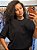 Cuki Blusa Fem Malha M/C  510 Preto - Imagem 2