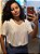 La Qualite-Prima Donna Blusa Fem Malha M/C  1046 Off White - Imagem 1