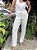 Gatos E Atos Calca Fem Social(Alfaiataria)  G3121 Off White - Imagem 1