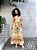 Farm Vestido Midi 347627 Amarelo - Imagem 1