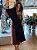 Manaca Vestido Midi Ve316 Preto - Imagem 3