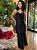 Manaca Vestido Midi 409 Preto - Imagem 1